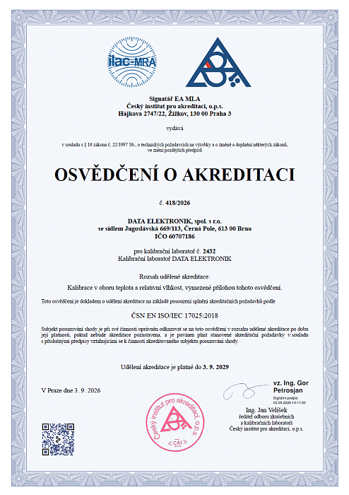 ČSN EN ISO/IEC 17025:2018